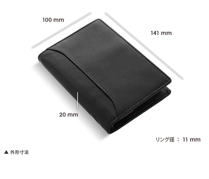 FILOFAX（ファイロファックス） システム手帳 ミニ6穴サイズ ナッパ 