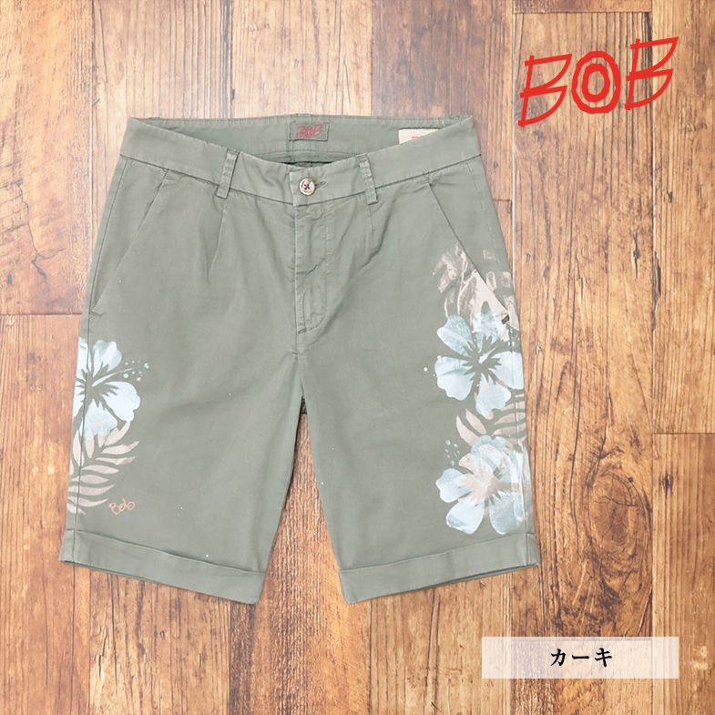 国内外の人気集結！ BOB ストレッチ伸縮 ハーフパンツ 【アウトレット70%OFF】BOB 90cm～