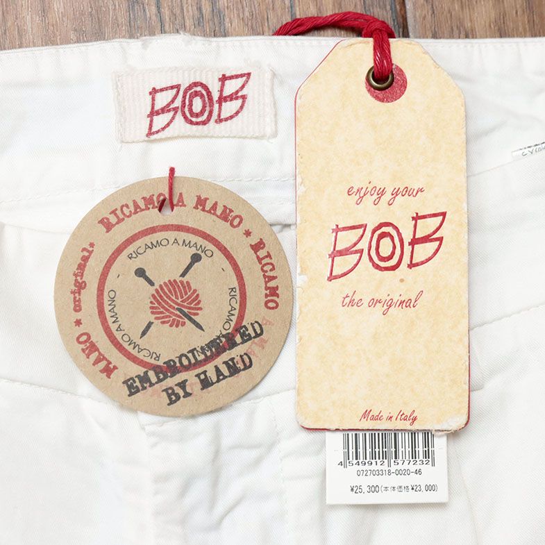 BOB 【アウトレット70%OFF】BOB ハーフパンツ ストレッチ伸縮