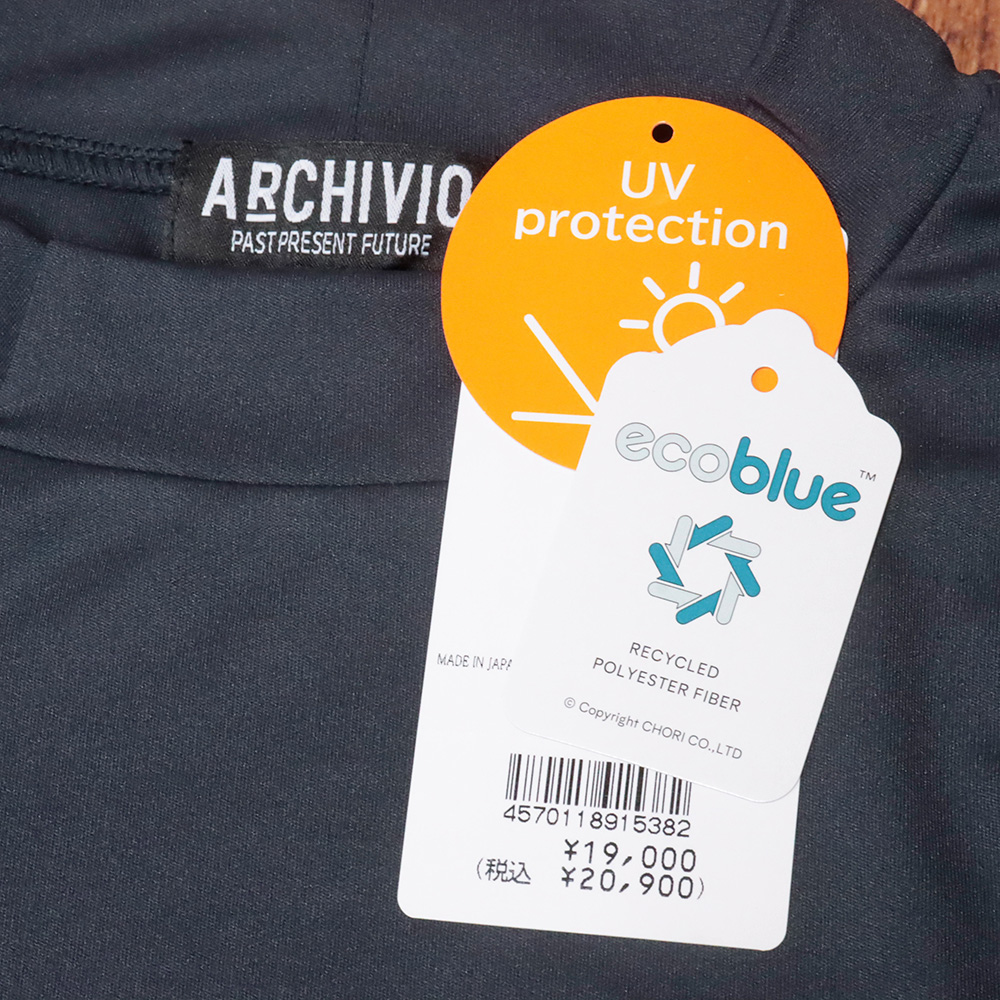 ◆新品現品限り◆アルチビオメンズモックネックシャツ archivio 【期間限定ポイント5倍】春夏 モックネック Tシャツ