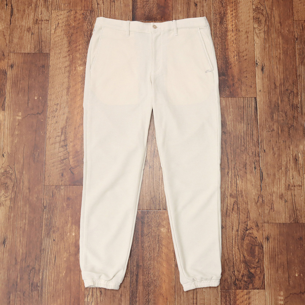J.LINDEBERG 春夏 日本限定 リブ付ジョガーパンツ 081-76312