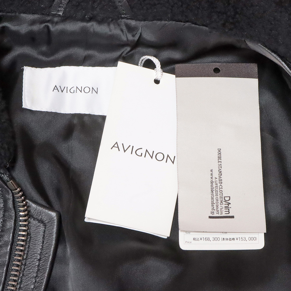 期間限定ポイント10倍】秋冬 AVIGNON レザーブルゾン MENTON