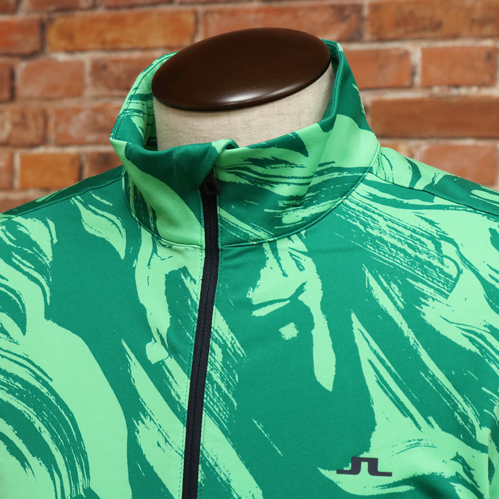 新品 J.LINDEBERG ジェイリンドバーグ 裏起毛 ジップジャケット サイズ：M J.LINDEBERG ジェイリンドバーグ 裏起毛 ハーフジップT