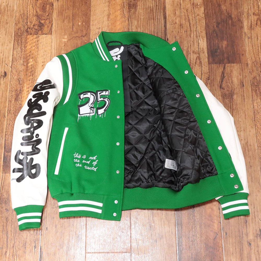 期間限定ポイント11倍】秋冬 DISCLAIMER 中綿スタジャン スタジアム