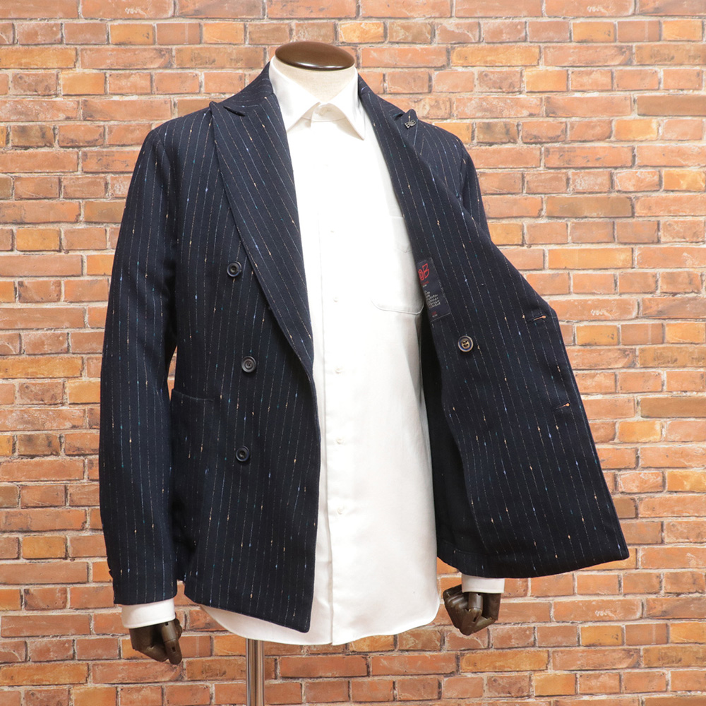 BOB 【期間限定ポイント10倍】秋冬 ダブル ジャケット 074731107 綿