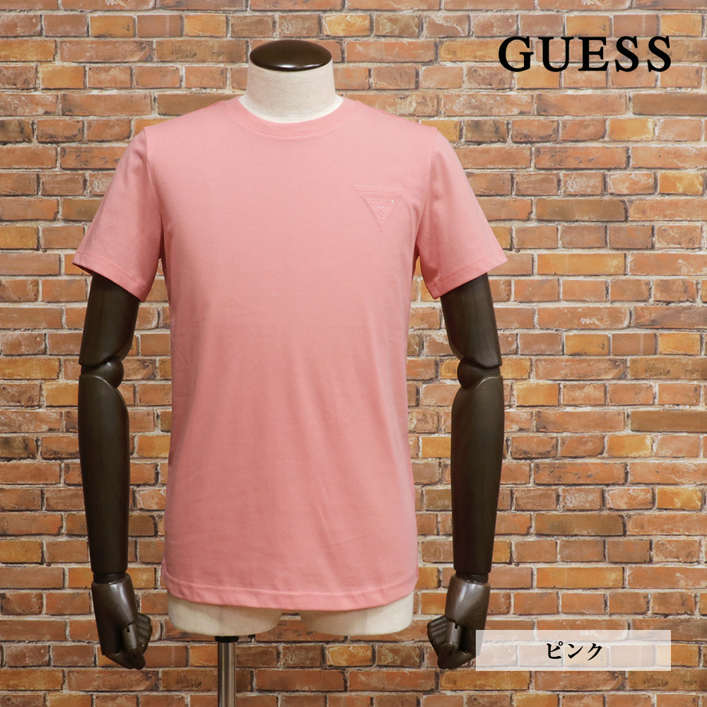 GUESS（ゲス） 半袖Tシャツ MM2K6423 TCジャージー コットン