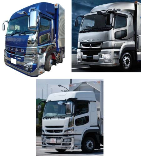 NEWドアハンドルガーニッシュ左右セットFUSO大型ジェットイノウエ 新品未使用 ジェットイノウエ JET メッキ ドア ハンドル ガーニッシュ