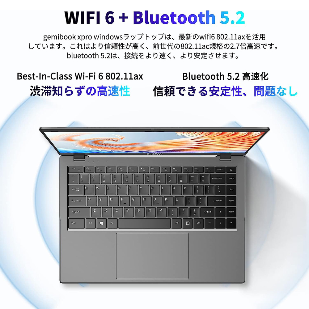 ノートパソコンWin11 【intel N100 / メモリ:LPDDR5 8GB / SSD:256GB