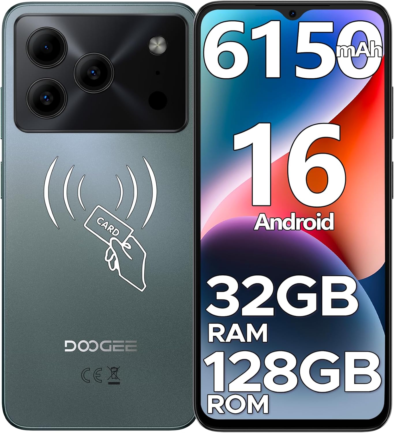 【50%OFFクーポン対象】Note56 Pro Android16 Gemini AI SIMフリー 32GB+128GB 90Hz 6150mAh NFC 指紋認証 スマホ 6150mAh 2TB拡張 スマートフォン 4G LTE |  | 02