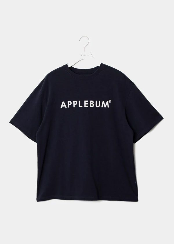 APPLEBUM（アップルバム） Tシャツ “APPLEBUM” T-shirt 12oz -NAVY