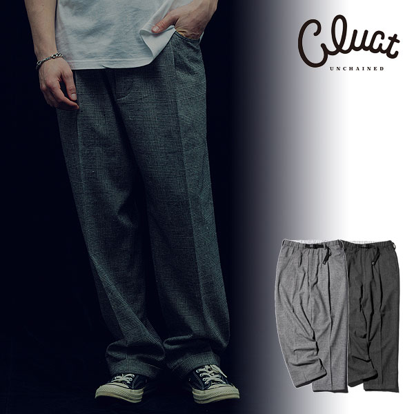 クラクト パンツ CLUCT WASCO[CHECK PANTS] メンズ チェックパンツ