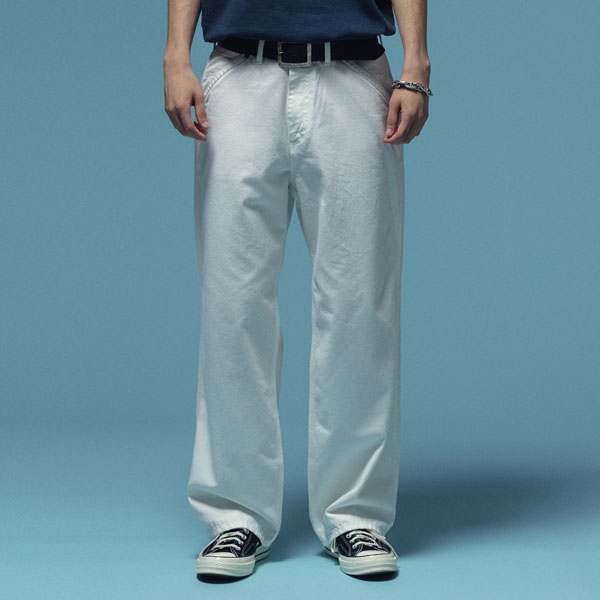 catorce ボックス サルエル パンツ 14th archive 00s Men's high gauge cardboard pant｜スリードッツ オフィシャル