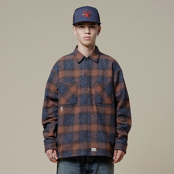 CLUCT（クラクト） SALE セール シャツ CLUCT ROWLAND[L/S SHIRTS