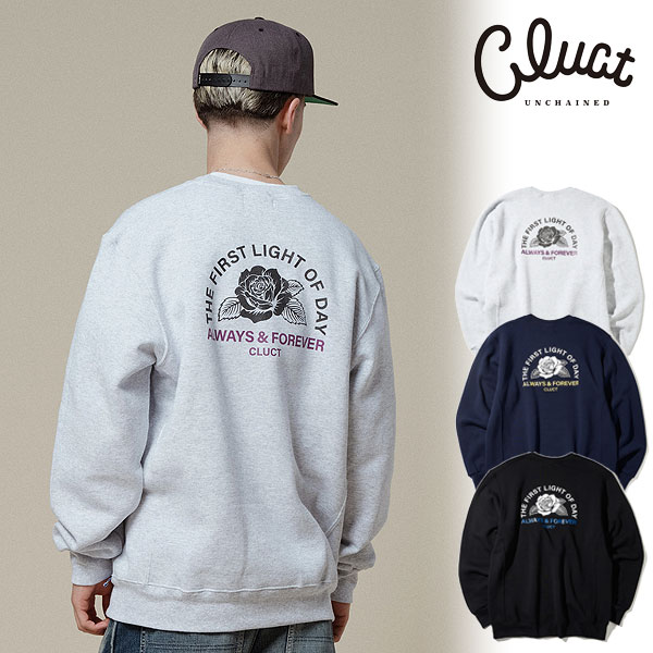 CLUCT（クラクト） SALE セール スウェット CLUCT ROSE[CREW SWEAT 