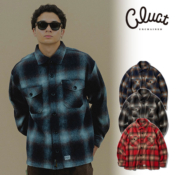 CLUCT（クラクト） 2025 冬 先行予約 11月〜12月入荷予定 シャツ CLUCT