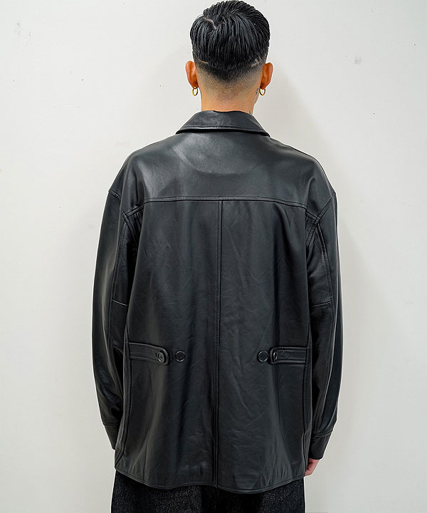 SALE セール サブサエティ ジャケット SUBCIETY LAMB LEATHER CAR COAT