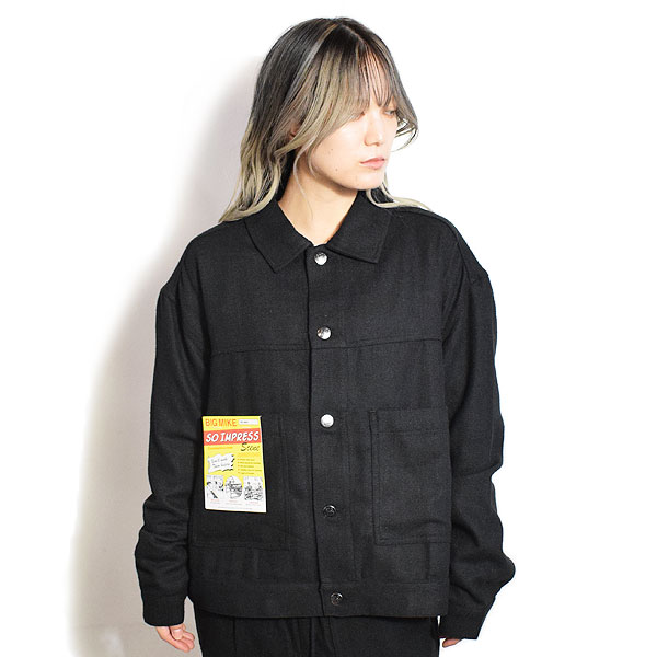 BIG MIKE（ビッグマイク） ジャケット BIG MIKE WOOL HERRINGBONE