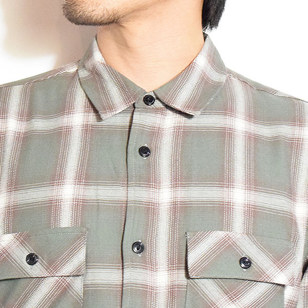 BIG MIKE（ビッグマイク） シャツ BIG MIKE LIGHT FLANNEL L/S SHIRTS