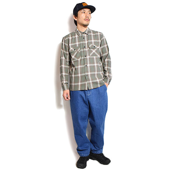 BIG MIKE（ビッグマイク） シャツ BIG MIKE LIGHT FLANNEL L/S SHIRTS