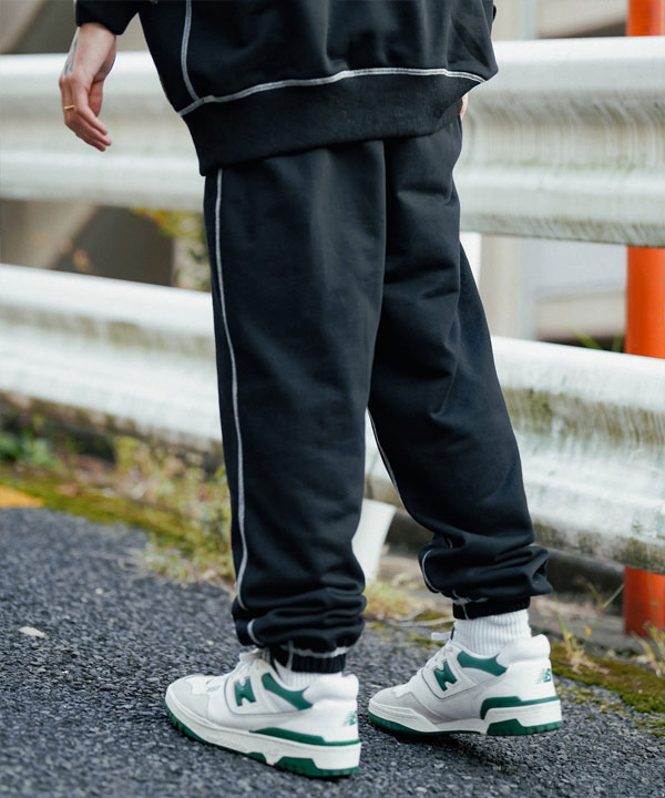 SALE セール サブサエティ パンツ SUBCIETY COLOR STITCH SWEAT PANTS