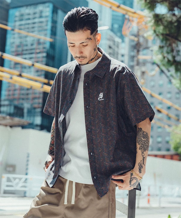 Subciety（サブサエティ） SALE セール シャツ SUBCIETY Paisley