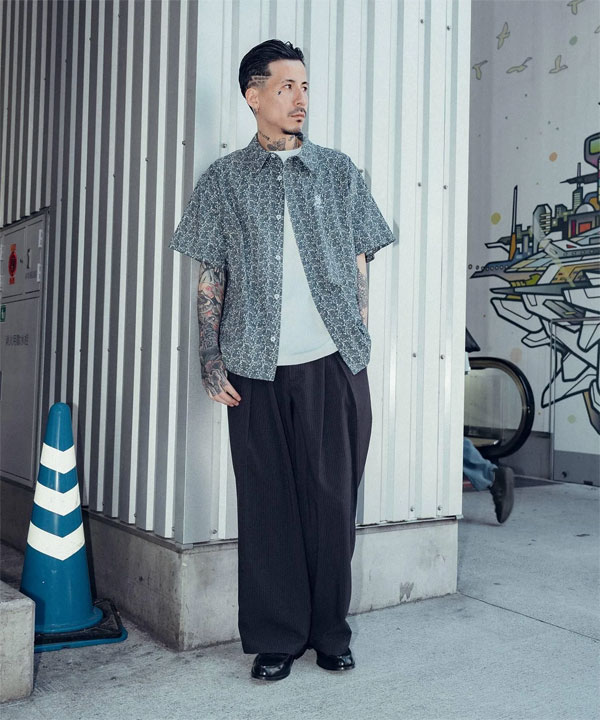 Subciety（サブサエティ） SALE セール シャツ SUBCIETY Paisley