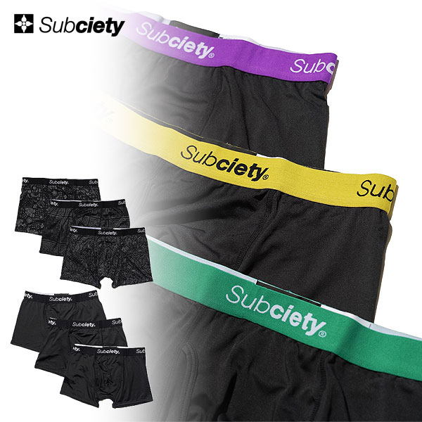 SUBCIETY サブサエティ ボクサー BOXER SHORTS メンズ パンツ ボクサーショーツ