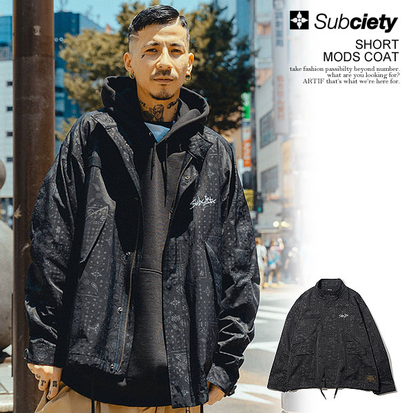 SALE セール サブサエティ ジャケット SUBCIETY SHORT MODS COAT