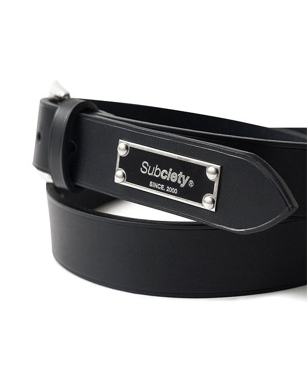 Subciety（サブサエティ） ベルト SUBCIETY ITALIAN LEATHER BELT