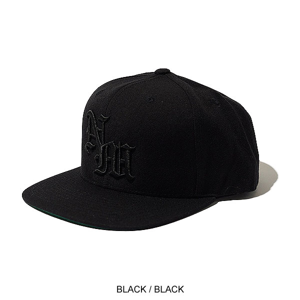 ナインマイクロフォンズ キャップ NINE MICROPHONES SNAPBACK CAP -Gothic- メンズ ベースボールキャップ 送料無料  ストリート