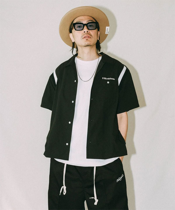 NineMicrophones（ナインマイクロフォンズ） シャツ NINE MICROPHONES