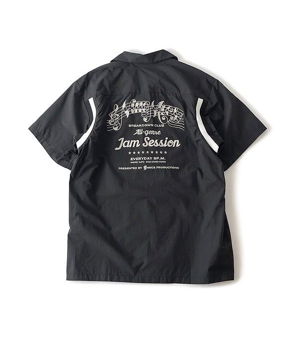 NineMicrophones（ナインマイクロフォンズ） シャツ NINE MICROPHONES