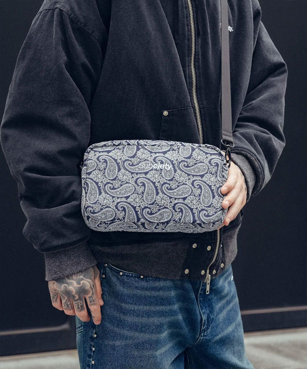 Subciety（サブサエティ） ショルダーバッグ SUBCIETY Paisley