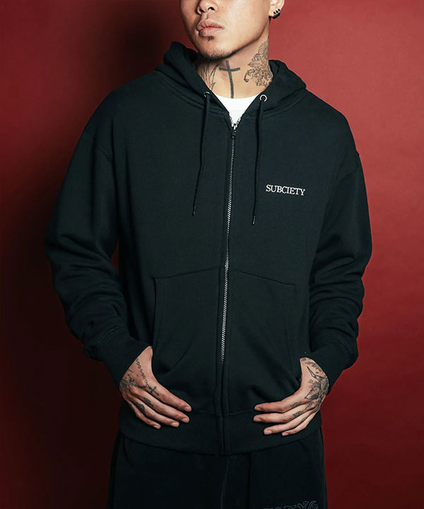 Subciety（サブサエティ） パーカー SUBCIETY Maria zip hoodie