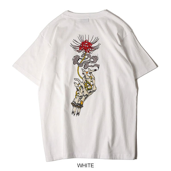 Subciety（サブサエティ） Tシャツ SUBCIETY Spider lily tee メンズ
