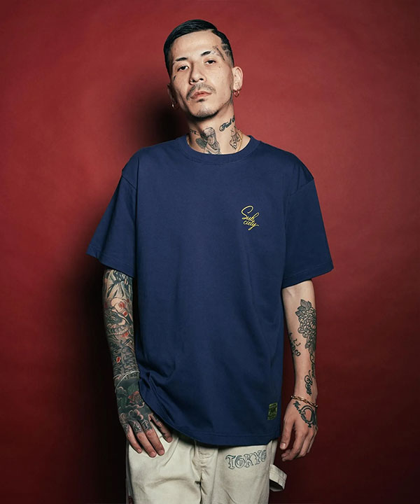 Subciety（サブサエティ） Tシャツ SUBCIETY Spider lily tee メンズ
