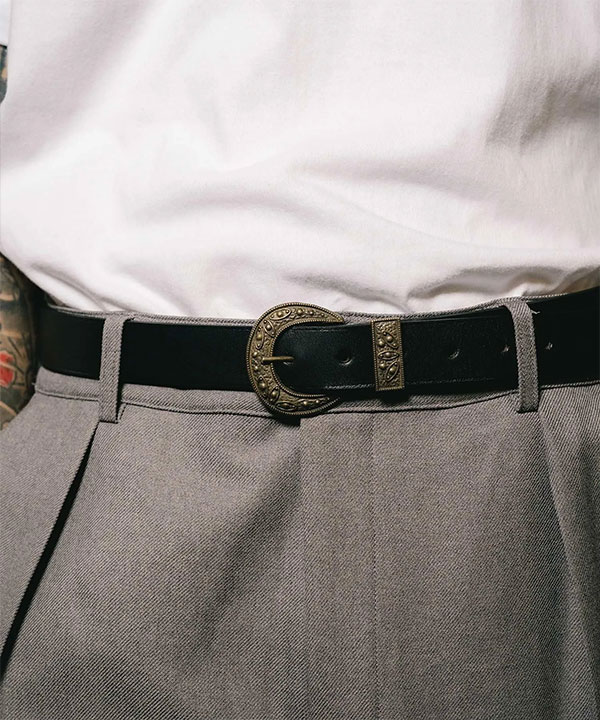 Subciety（サブサエティ） ベルト SUBCIETY Western buckle belt