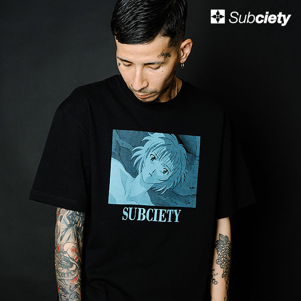 Subciety（サブサエティ） EVANGELION × Tシャツ SUBCIETY DISC7 (REI