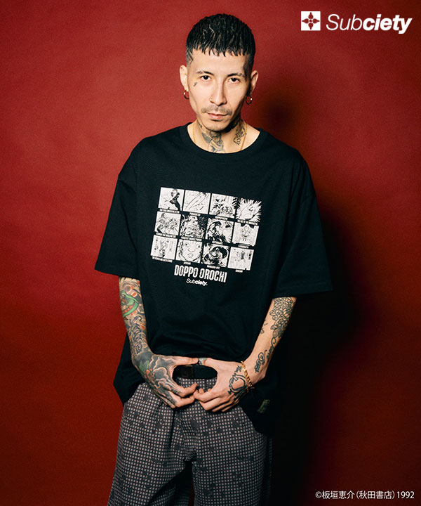 Subciety（サブサエティ） 刃牙 × 先行予約 6月下旬入荷予定 Tシャツ