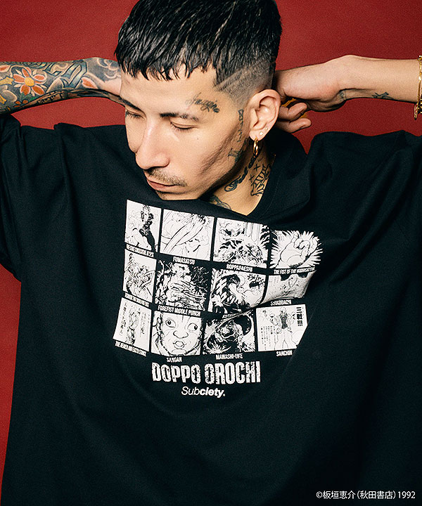 Subciety（サブサエティ） 刃牙 × 先行予約 6月下旬入荷予定 Tシャツ