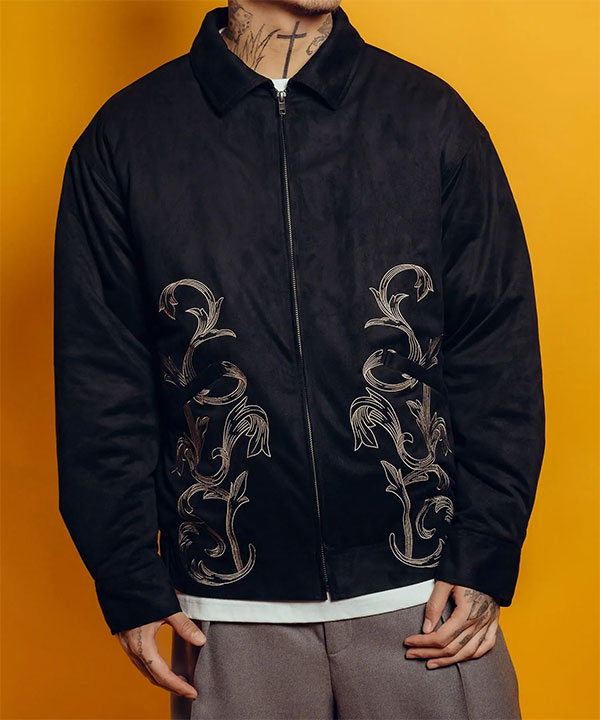 SUBCIETY サブサエティ Padded suede swing top subciety メンズ ジャケット スウィングトップ フェイクスエード 送料無料 atfjkt Subciety（サブサエティ） ジャケット SUBCIETY Padded suede swing