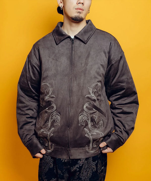 Subciety（サブサエティ） ジャケット SUBCIETY Padded suede swing