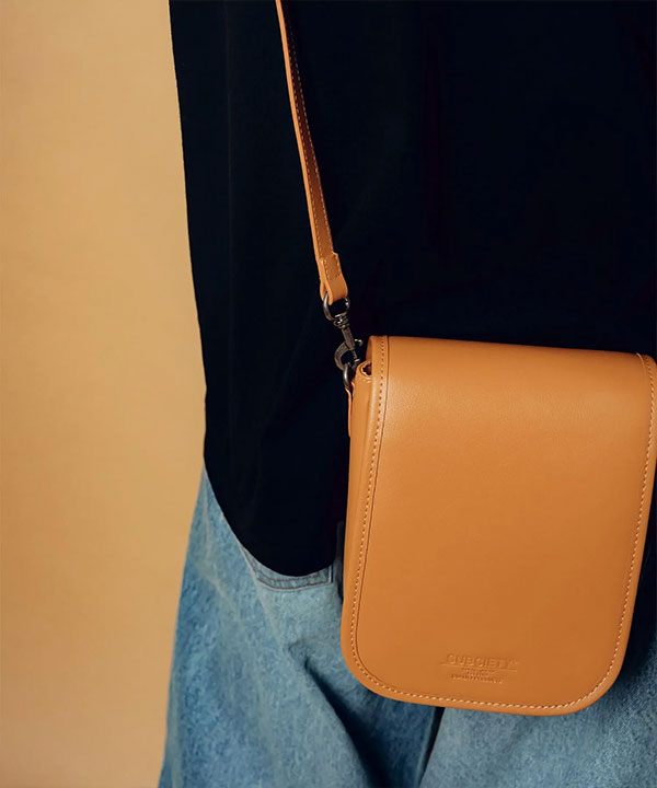 Subciety（サブサエティ） ショルダーバッグ SUBCIETY Leather mini
