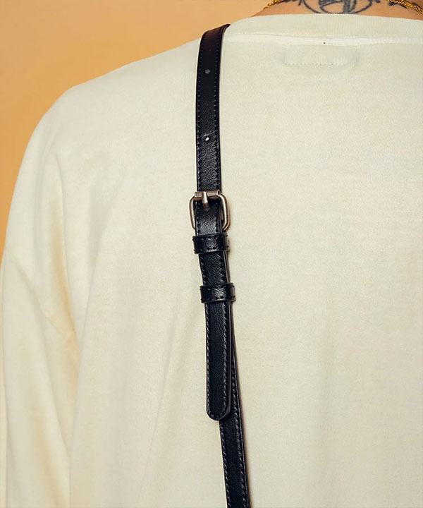 Subciety（サブサエティ） ショルダーバッグ SUBCIETY Leather mini