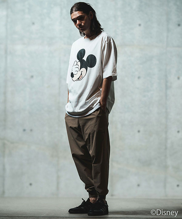 【新品】GLIMCLAP グリムクラップ ミッキープリントTシャツ M GLIMCLAP グリムクラップ Tシャツ GLIMCLAP Printed T-shirt【Mickey