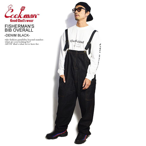 COOKMAN（クックマン） COOKMA オーバーオール FISHERMANS BIB OVERALL