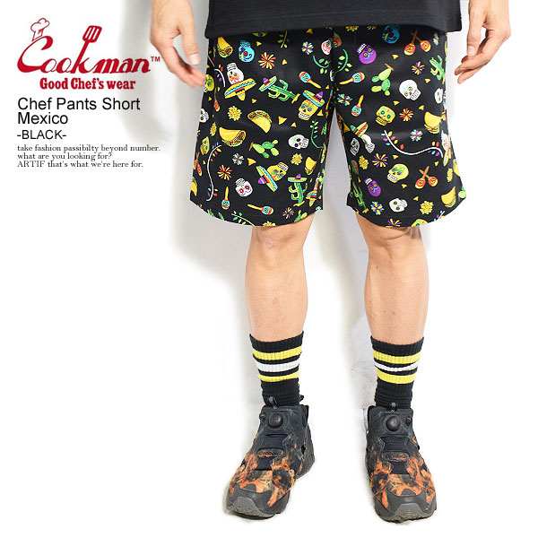 cookman クックマン シェフショーツ 3点まとめ売り ショートパンツ COOKMAN（クックマン） ショートパンツ Chef Pants Short Mexico