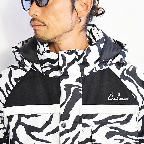 COOKMAN（クックマン） ジャケット COOKMAN Freezer Jacket Zebra