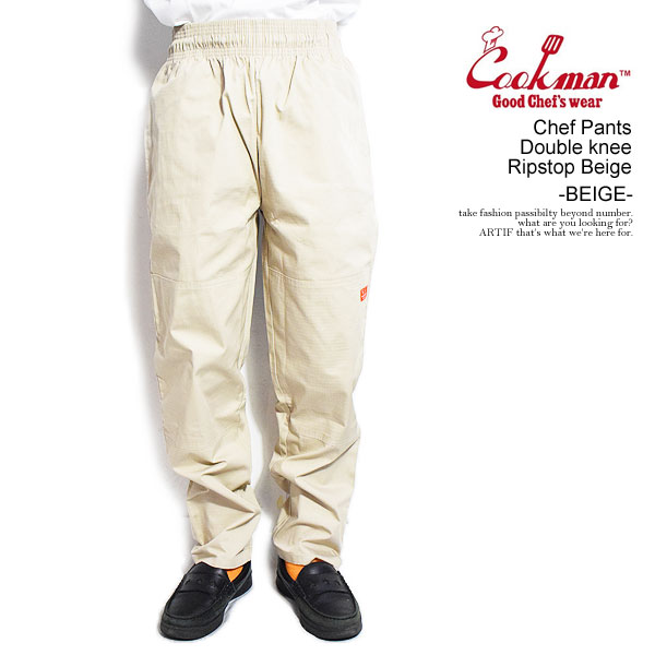 COOKMAN（クックマン） パンツ COOKMAN Chef Pants Double knee