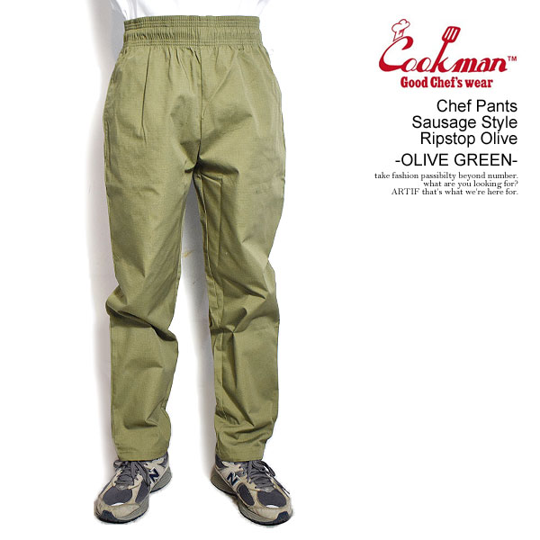 COOKMAN（クックマン） パンツ COOKMAN Chef Pants Sausage Style